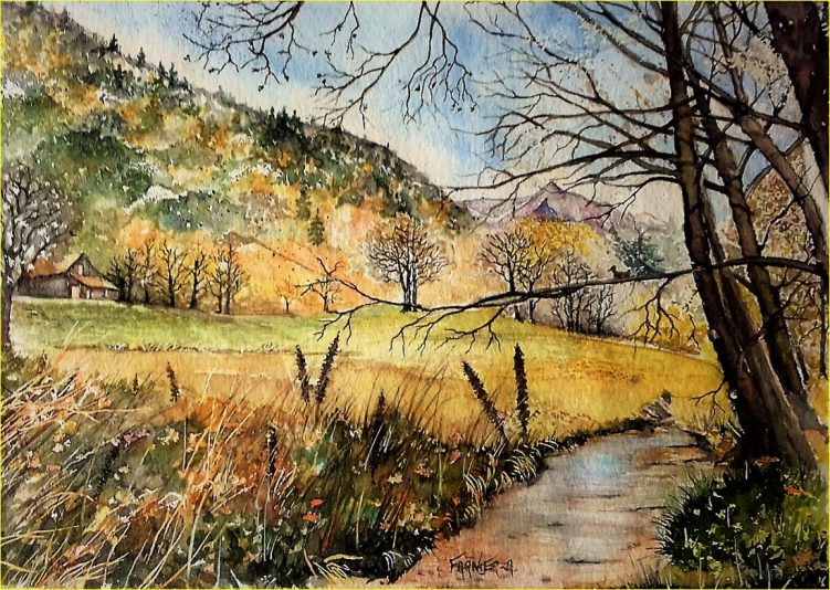 le p'tit ruisseau de motagne