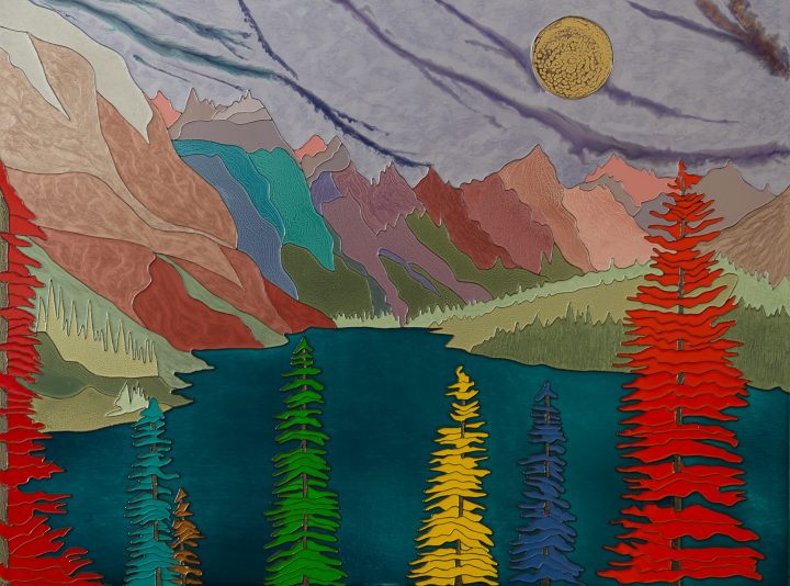 2019-03-09 Lac Moraine - Moraine Lake - 36 x 48