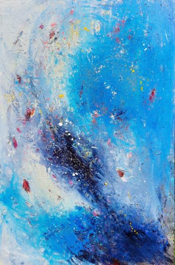 À l'intérieur de toi l'univers Gebs Artiste peintre