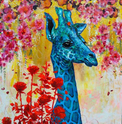 portrait animal peinture amylee