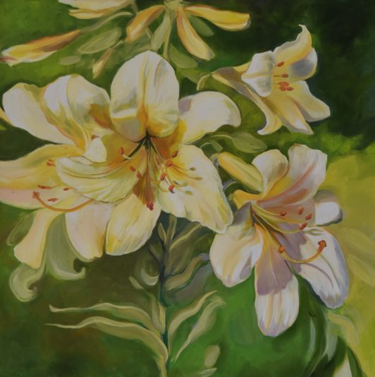 65. Tige de lys en pleine lumière