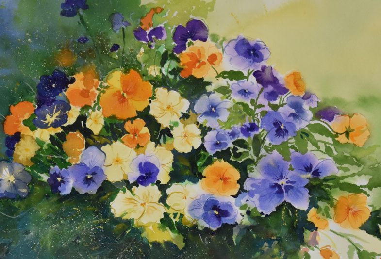71. Bouquet de pensées