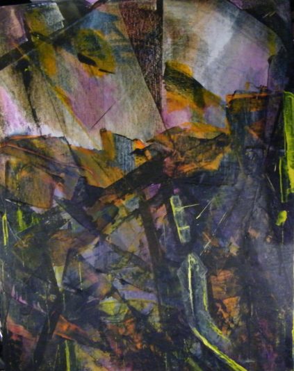 CHRISTINE LENOIR GODIN_VILLUMINE_14x16 acryltoile