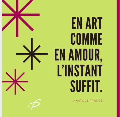 l'instant suffit