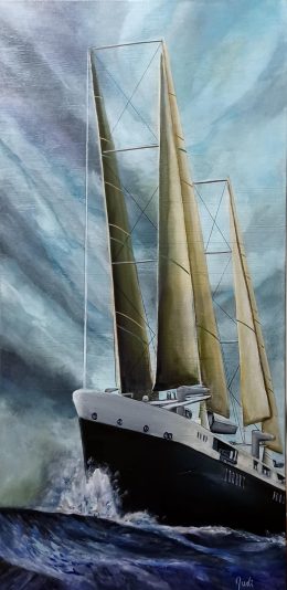 Cargo, 24x36,acrylique, 02-22