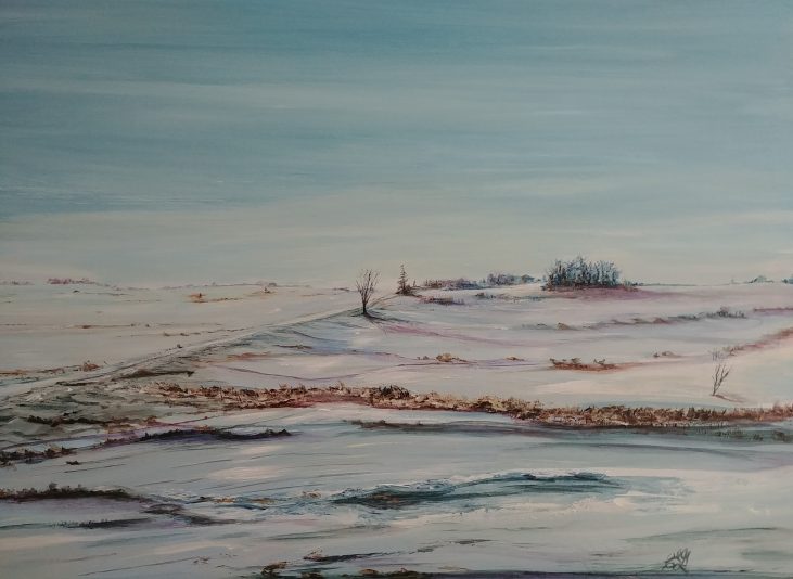 Parkers' Corners Ont. CHOSEN to show 80cm W X 30cm h 34 W X 23 h (3)