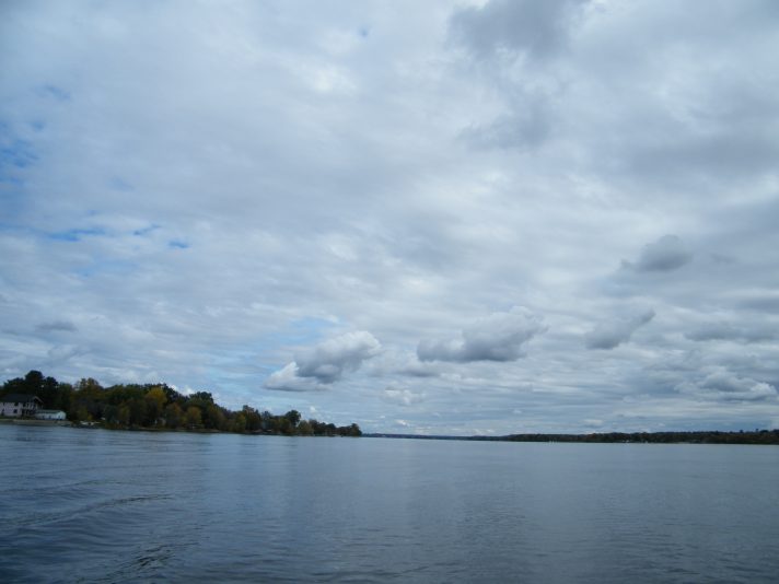 Rivière des outaouais en oct 2021