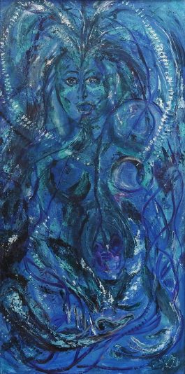 A womans Dark Dreams collection Night Song Godess