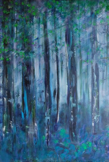 2021 foret automnale bleutée 70x100 250e