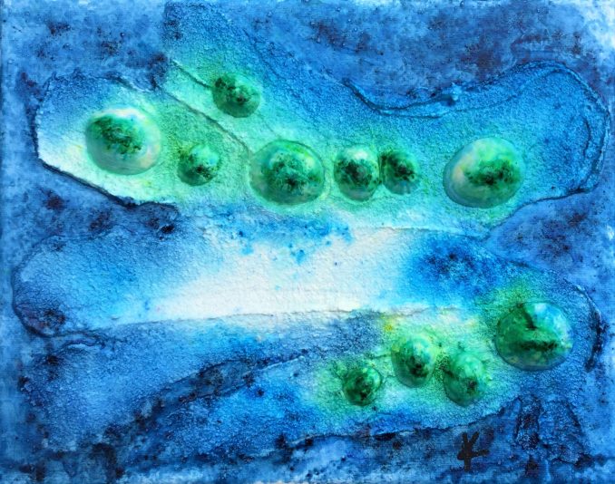 PARADIS BLEU - ARTMAJEUR - KARINE DARLHAC