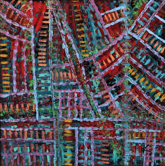 MY NEIGHBORHOOD SEEN FROM ABOVE - KARINE D'ARLHAC