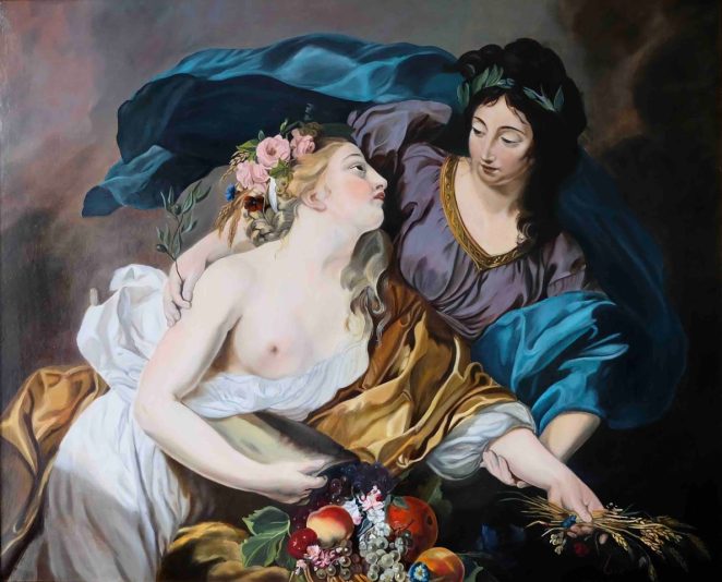 La paix ramenant l'abondance d'après E. Vigée le Brun