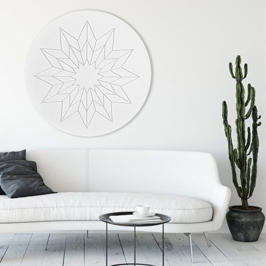 ronde étoile divan cuir blanc et cactus_750px