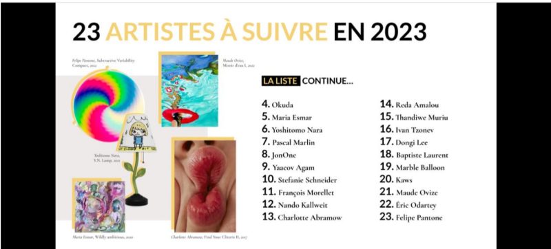 3 23 artistes à suivre en 2023