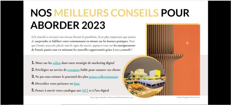 8 Nos meilleurs conseils pour aborder 2023 Artsper
