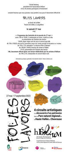 carton invitation FOLIES LAVOIRS