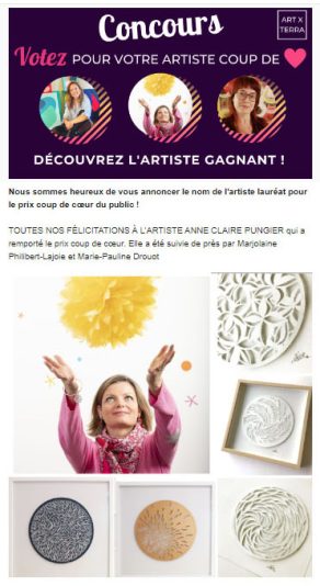 Gagnante concours