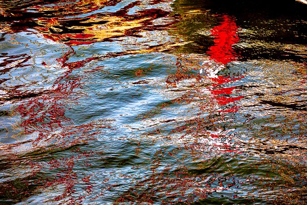 Reflets de goelette