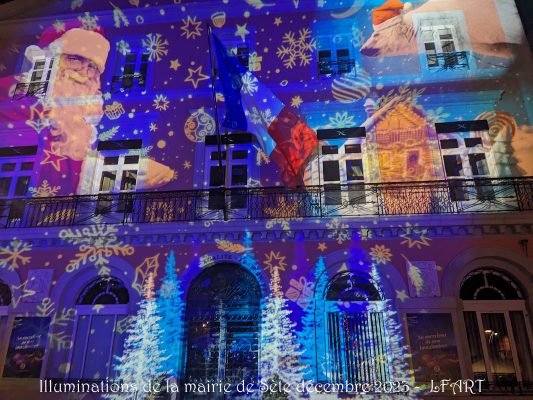 Noel 2023 mairie de Sète
