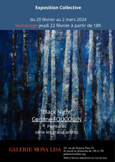 Exposition Collective du 20 février au 2 mars 2024 Vernissage jeudi 22 février à partir de 18h (1)