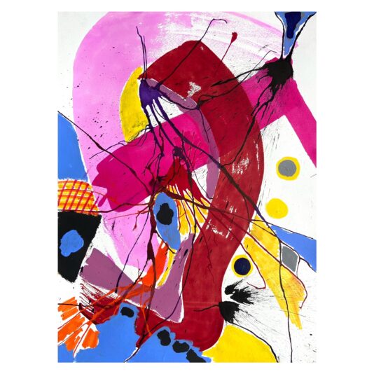 Daniel Tremblay Memory from Tokyo-ink and acrylic on paper 22 x 30 -600.00