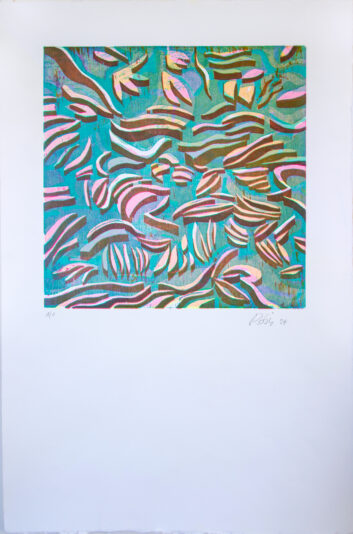 SarahRobin-Marée douce-57X38cm-xylogravure-800euros