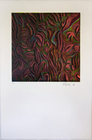 SarahRobin-Murmure souterrain-57X38cm-xylogravure-800euros