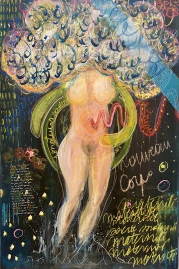 LaetitiaToussaint-24x36-acrylique-pastels-feutre-lait_maternel