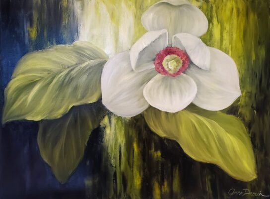 Parfum de magnolia 30 X 40