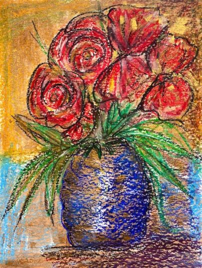 VASO AZUL