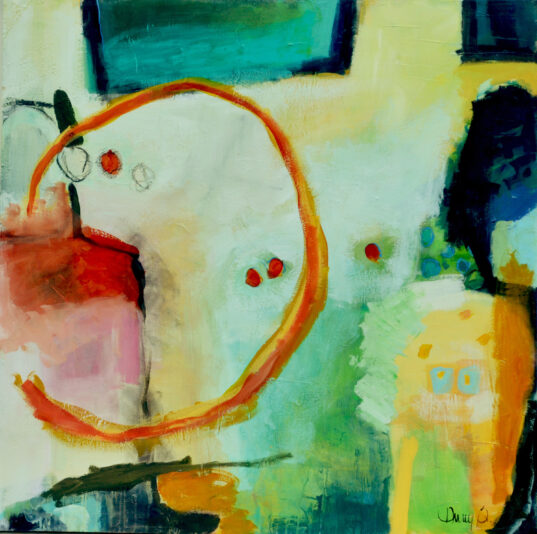 Annybisson-Lepontentrelesstyles2-42x42po-acrylique pastelsec-1200$