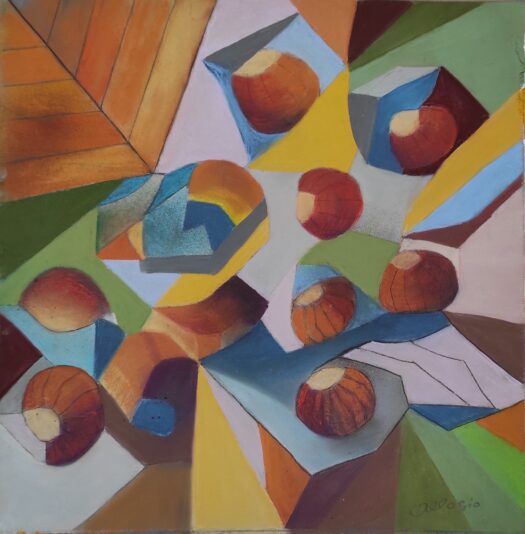 Avec des chataignes (50x50)