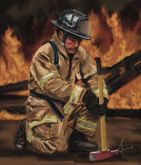 Hommage aux pompiers 150