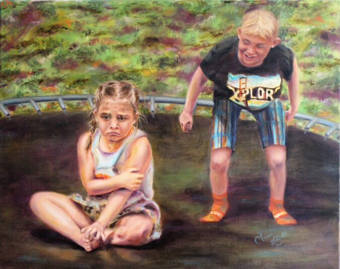 Ma soeur, ma première victime 16 X 20, 2019