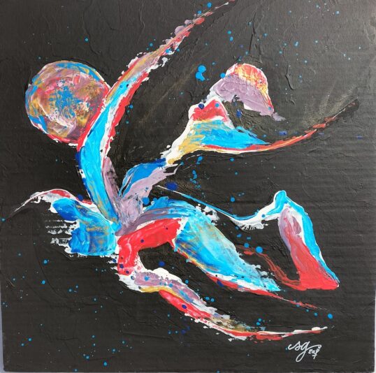 Lune Mystérieuse-40x40