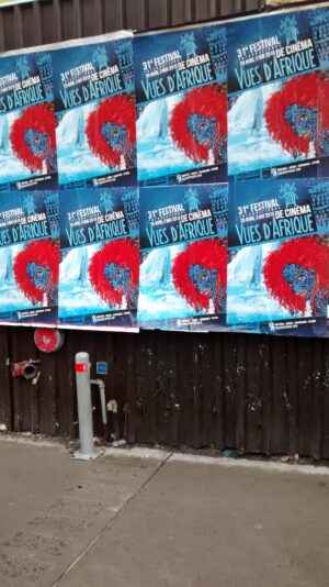 AFFICHE VUES D'AFRIQUE 31è FESTIVAL DE CINÉMA - LAURÉATE 2015