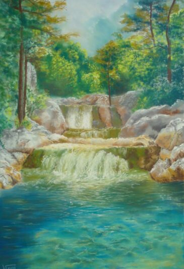 Petites cascades - Nov 2025 - 50x70cm