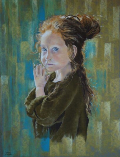 La prière - 50x65cm 2024