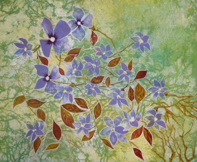 Eclosion printanière - Avril 2025 - 65 x 54 cm