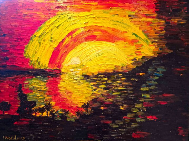 2025 Halyna Vakulenko painting Life Circle 36 x 48 ich oil on canvas_small